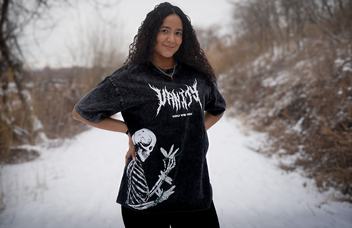 THERE'S STILL HOPE ACID WASH TEE